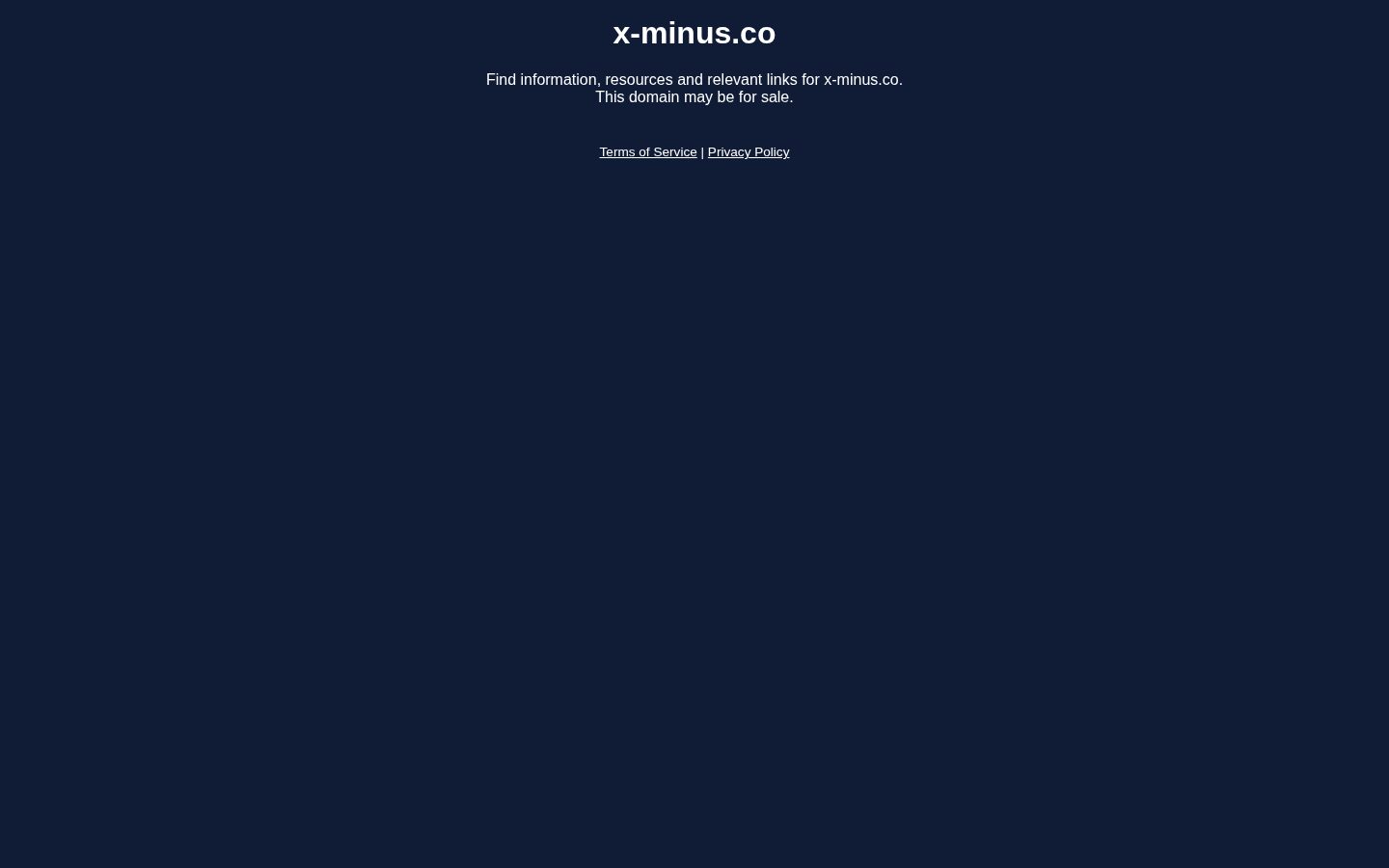X-Minus AI Homepage