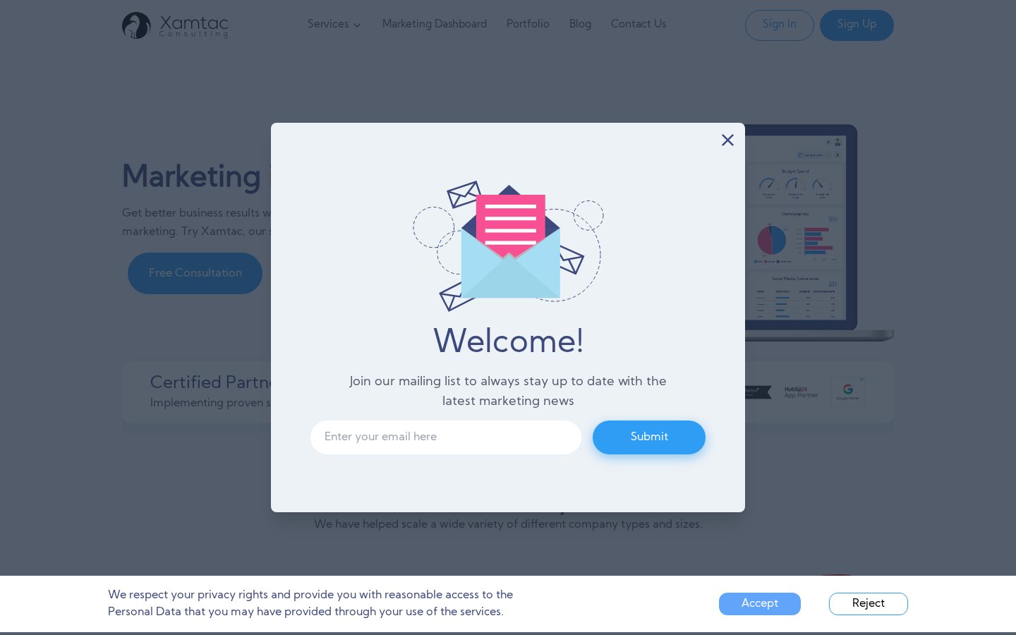 Xamtac Homepage