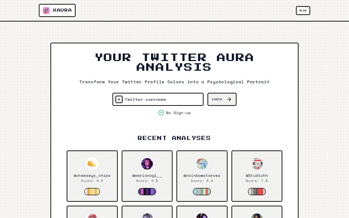 Xauras Homepage
