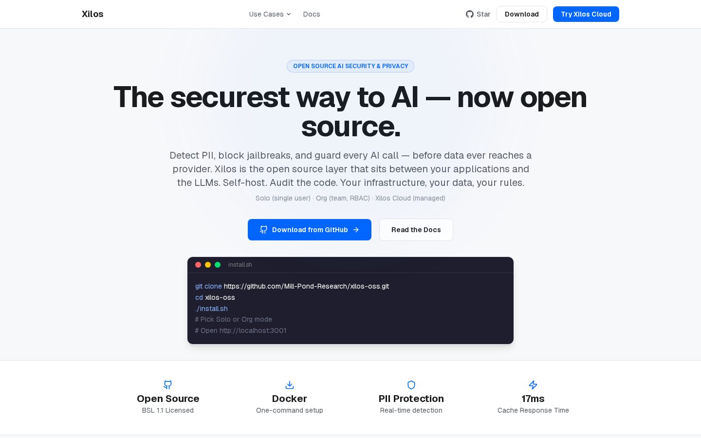 Xilos Homepage