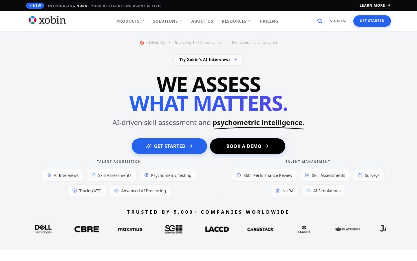 Xobin Homepage
