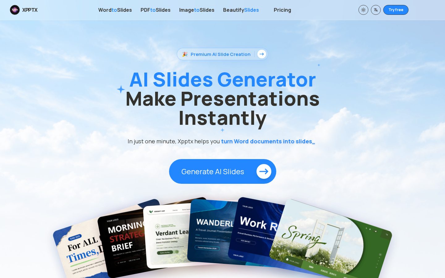 Xpptx Homepage