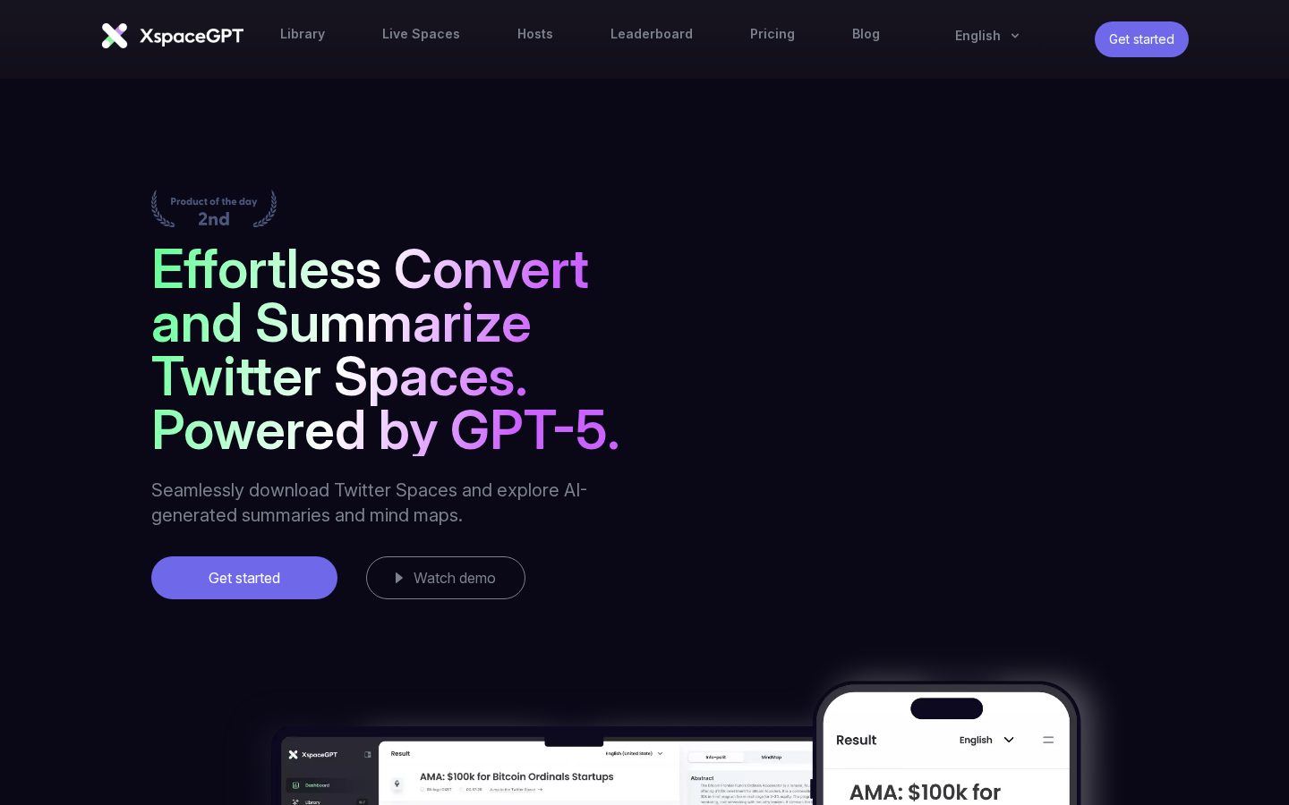 XspaceGPT Homepage