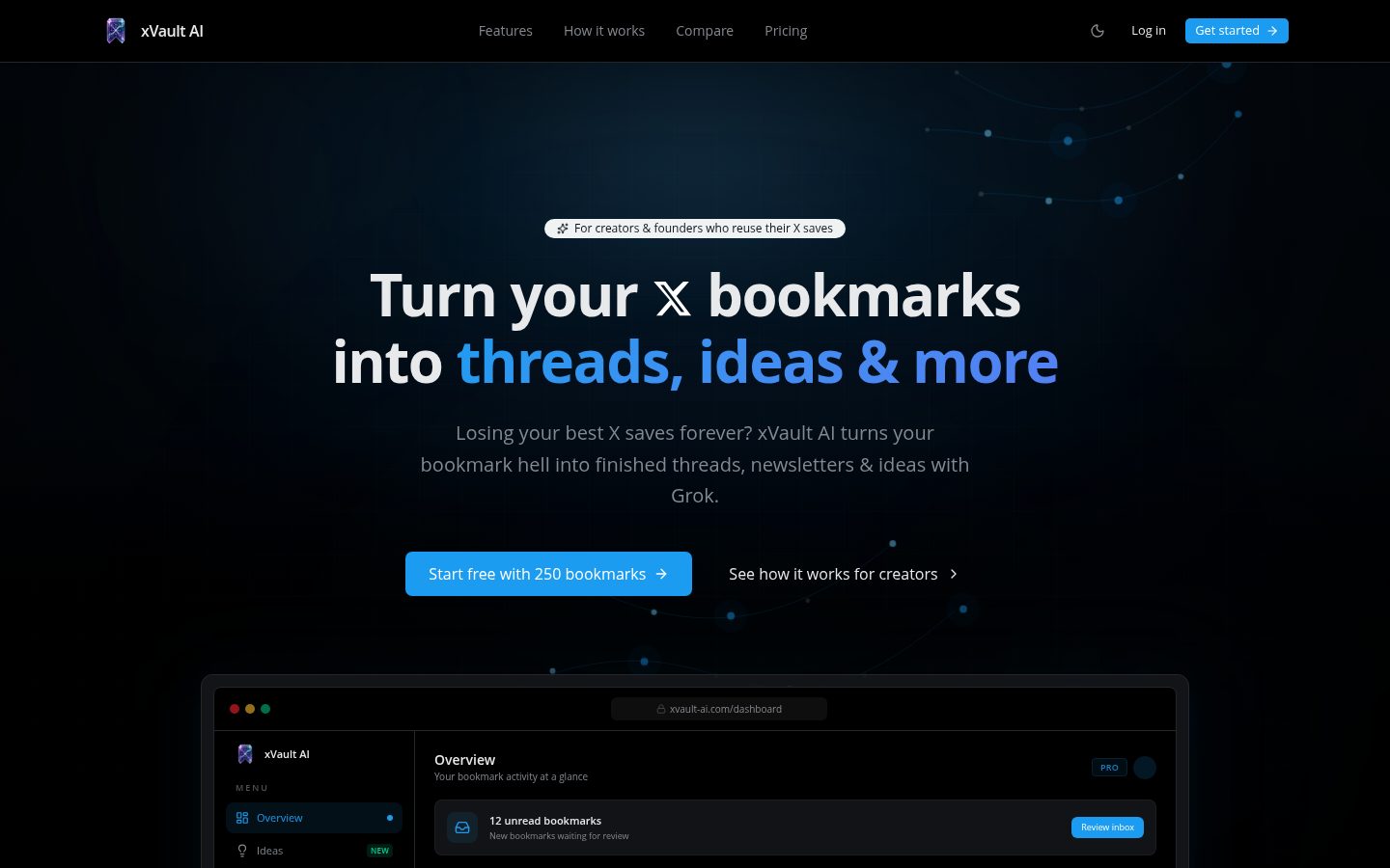 xVault AI Homepage
