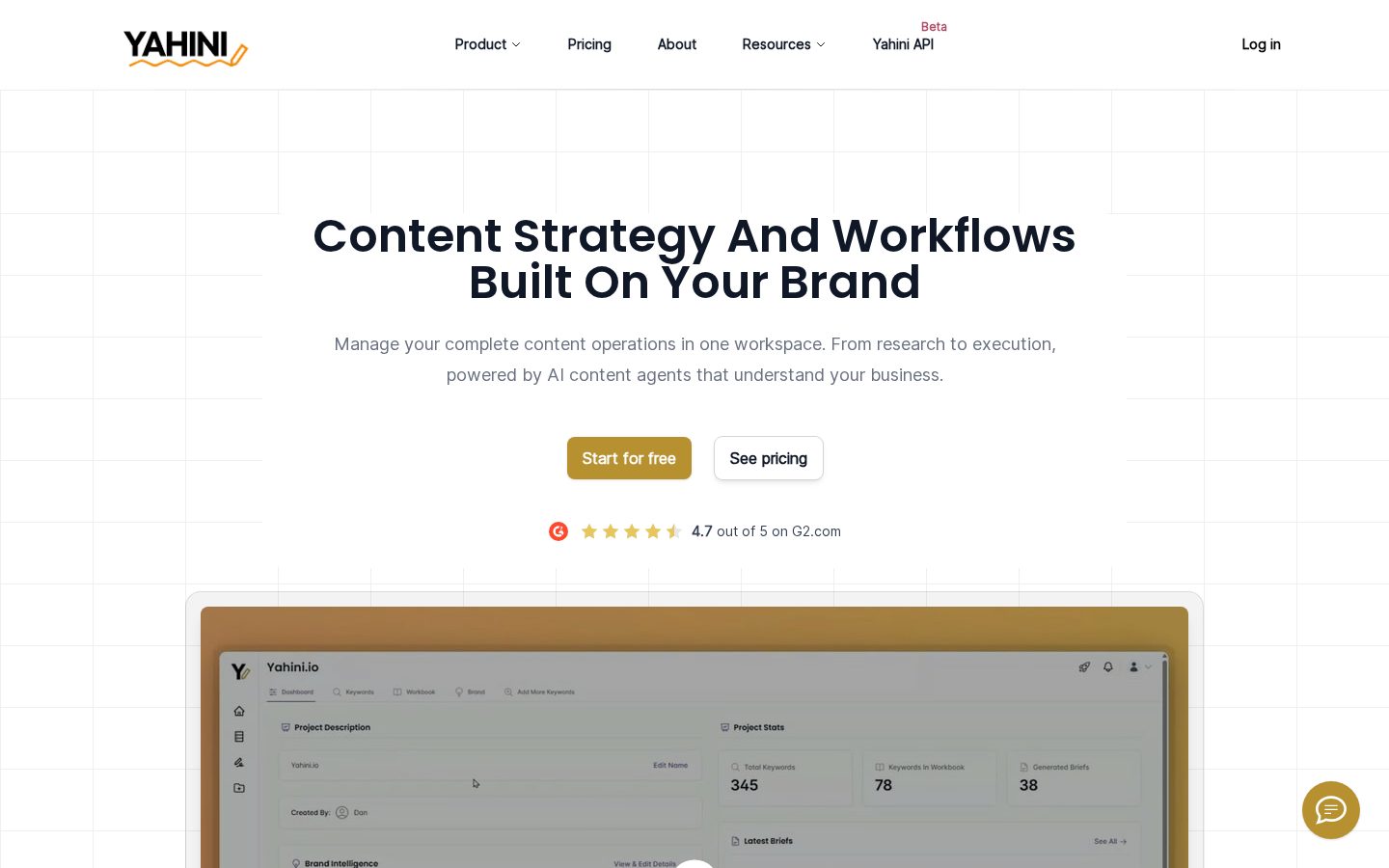 Yahini Homepage