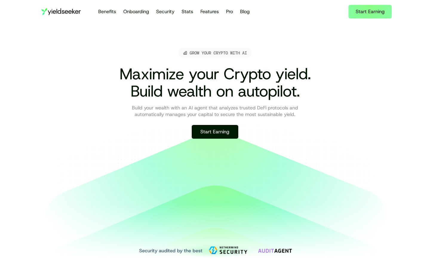 Yield Seeker Homepage