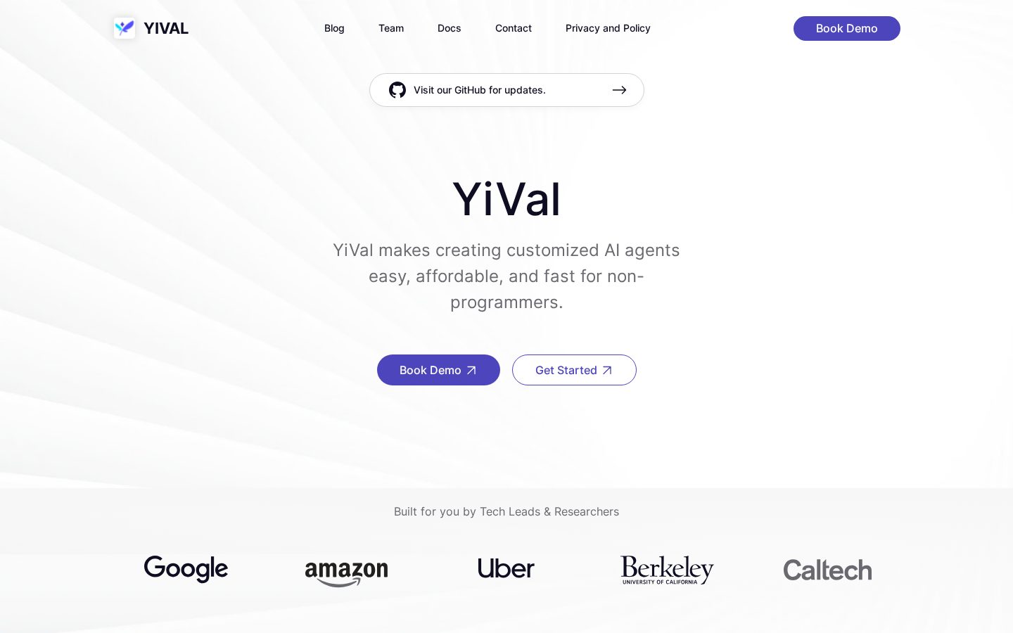 YiVal Homepage