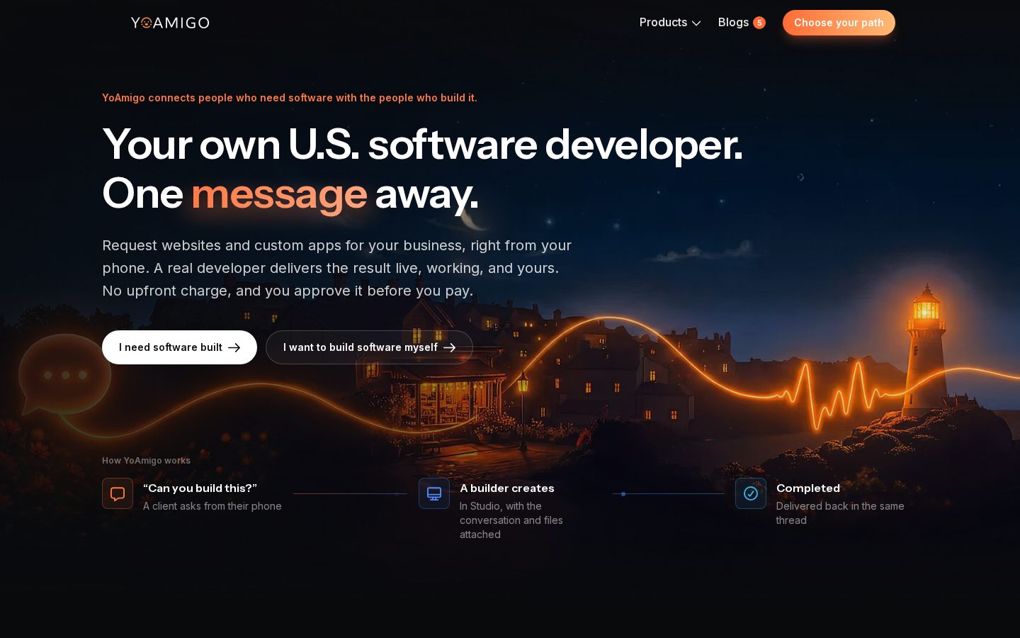 YoAmigo Studio Homepage