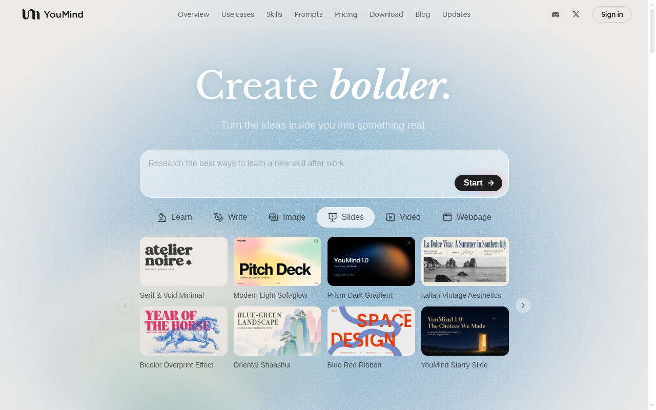 Homepage