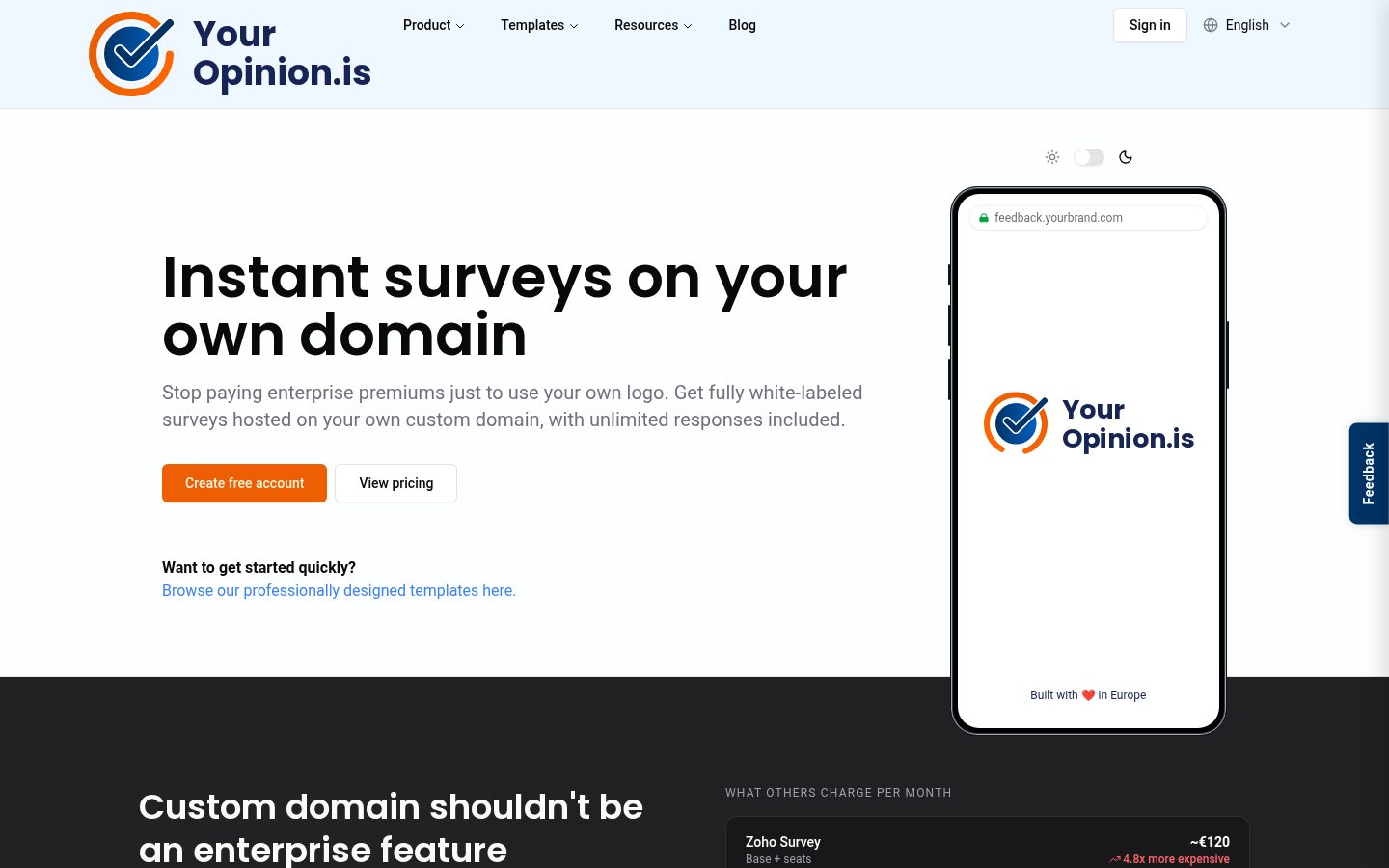 YourOpinion Homepage
