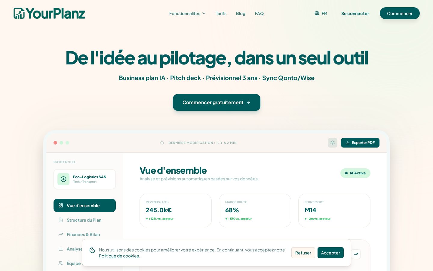Yourplanz Homepage