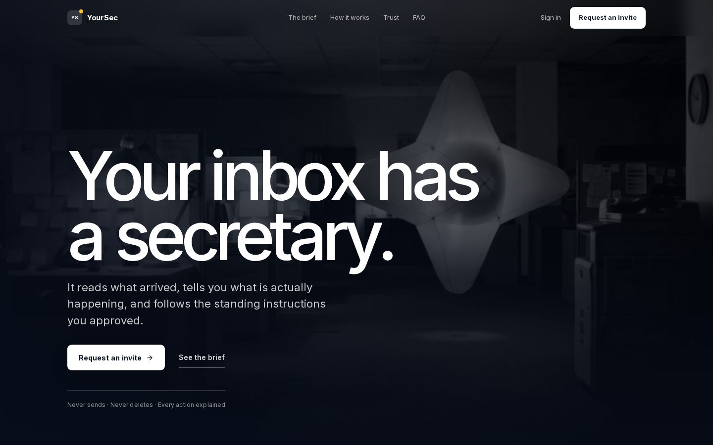 YourSec Homepage