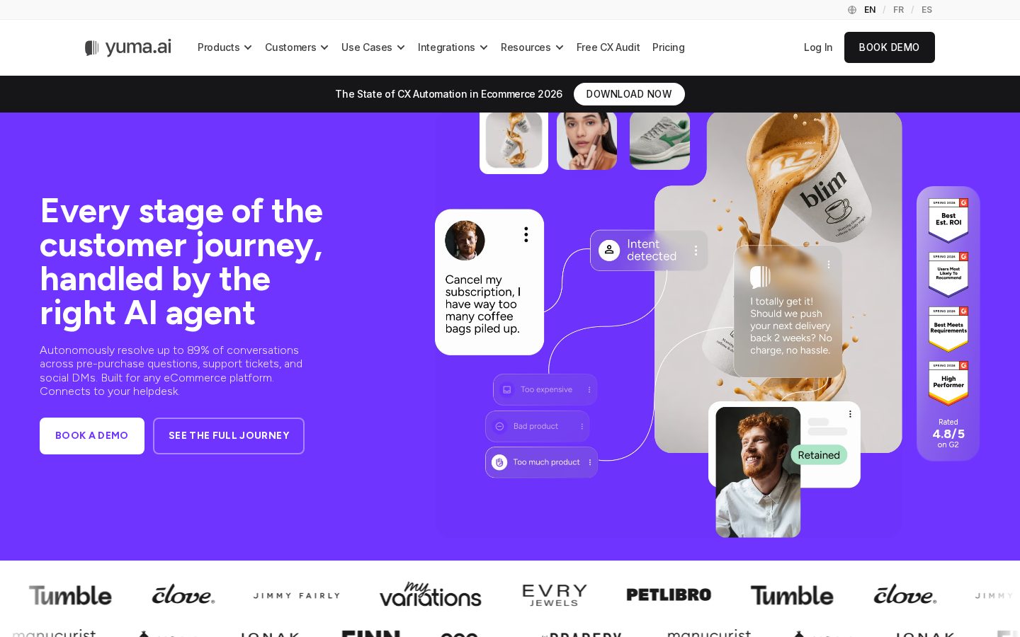 Yuma AI Homepage