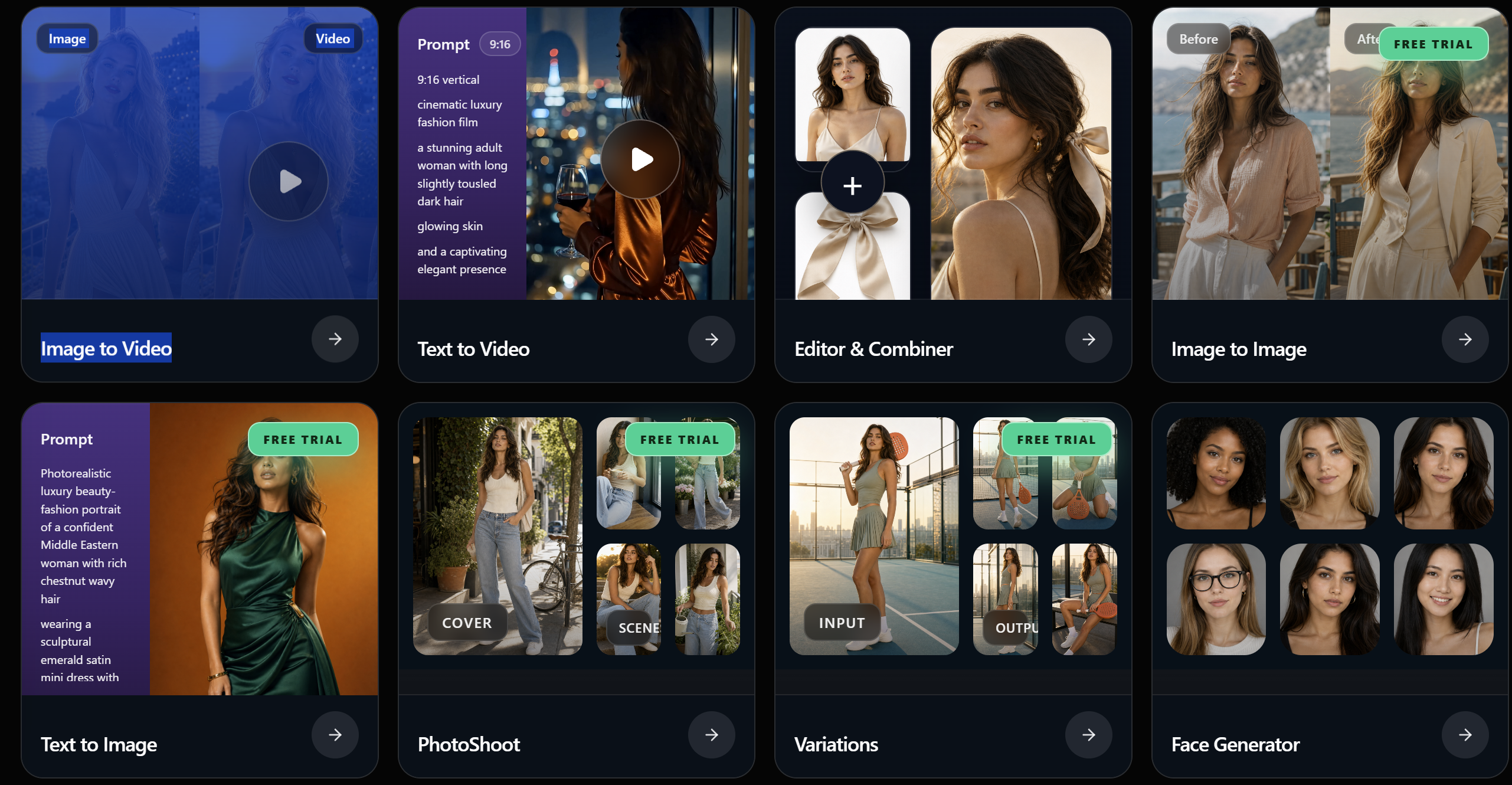 Homepage screenshot