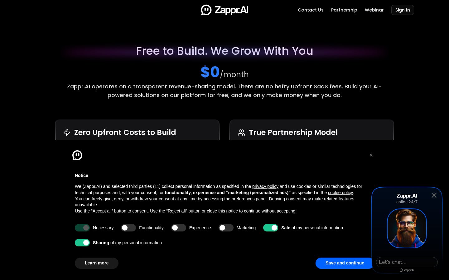 Zappr.AI Pricing