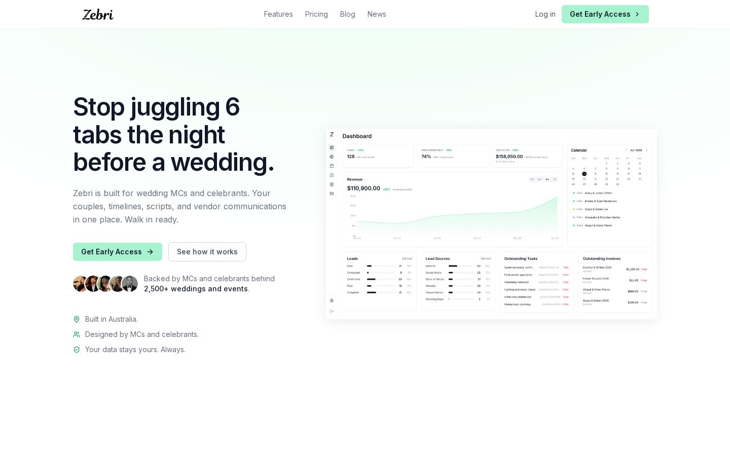 Zebri Homepage