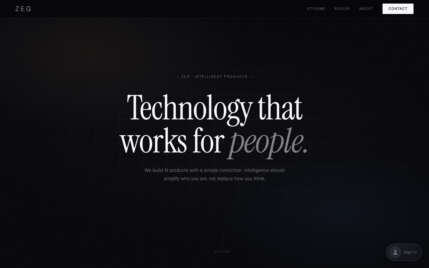 ZEG Homepage
