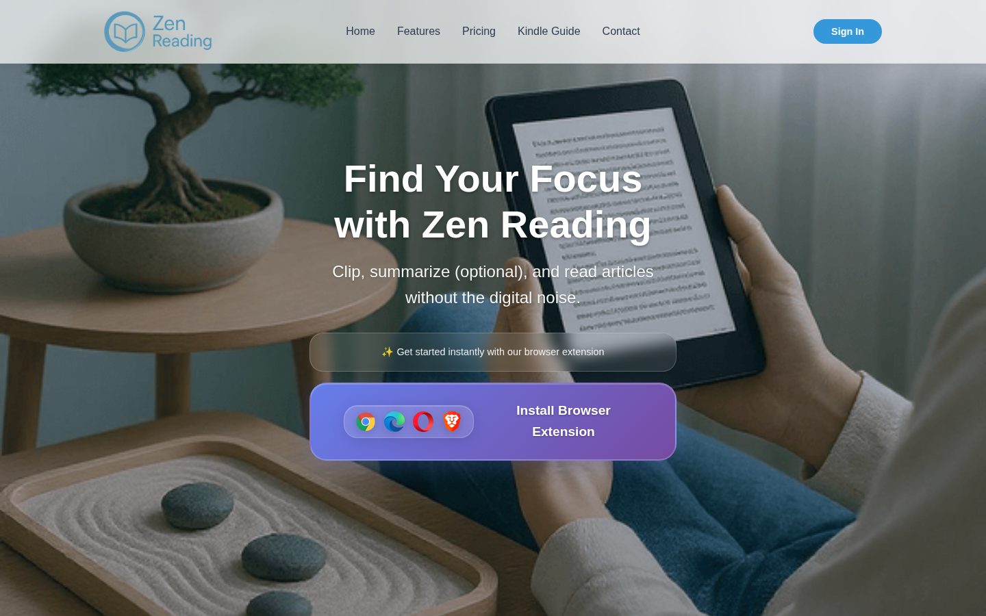 Zen Reading Homepage