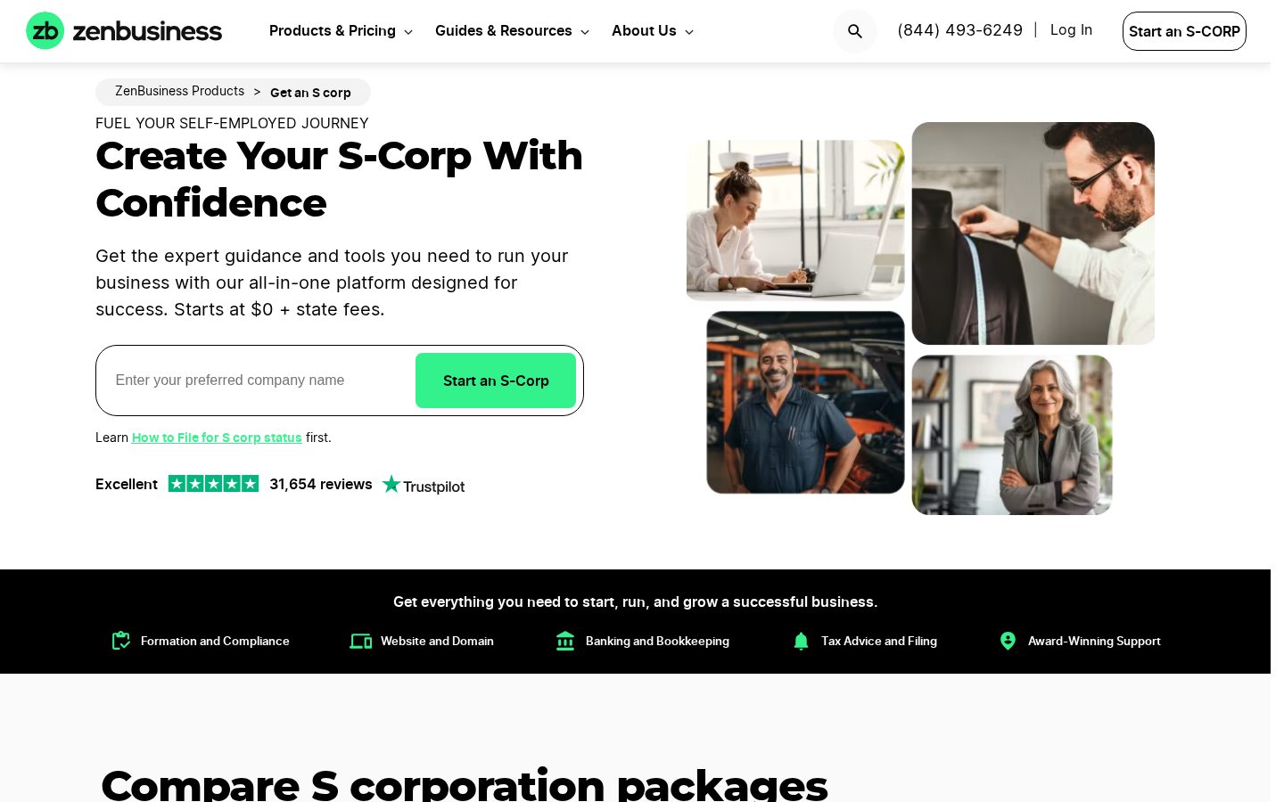 ZenBusiness Pricing