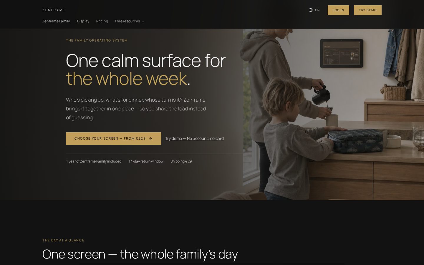Zenframe Homepage