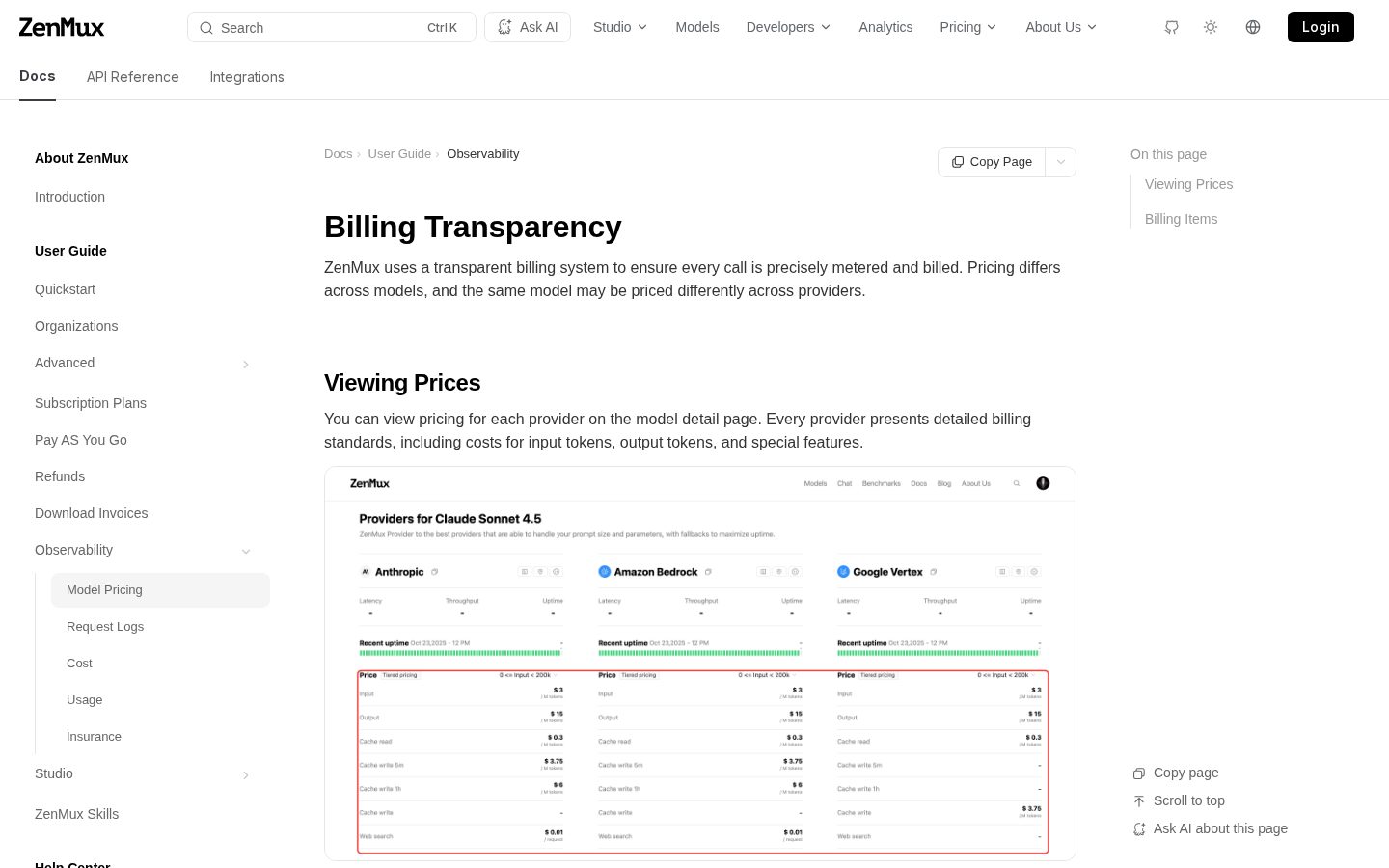 ZenMux Pricing