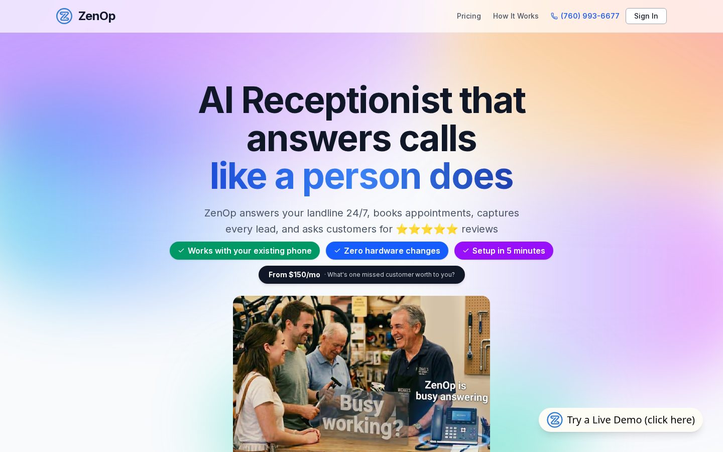 ZenOp Homepage