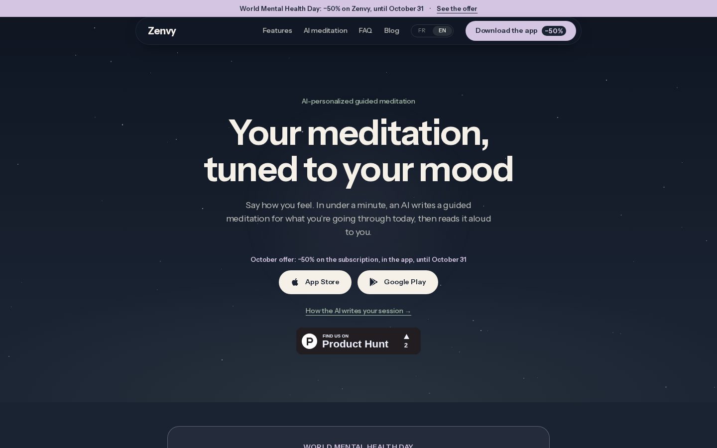 Zenvy Homepage