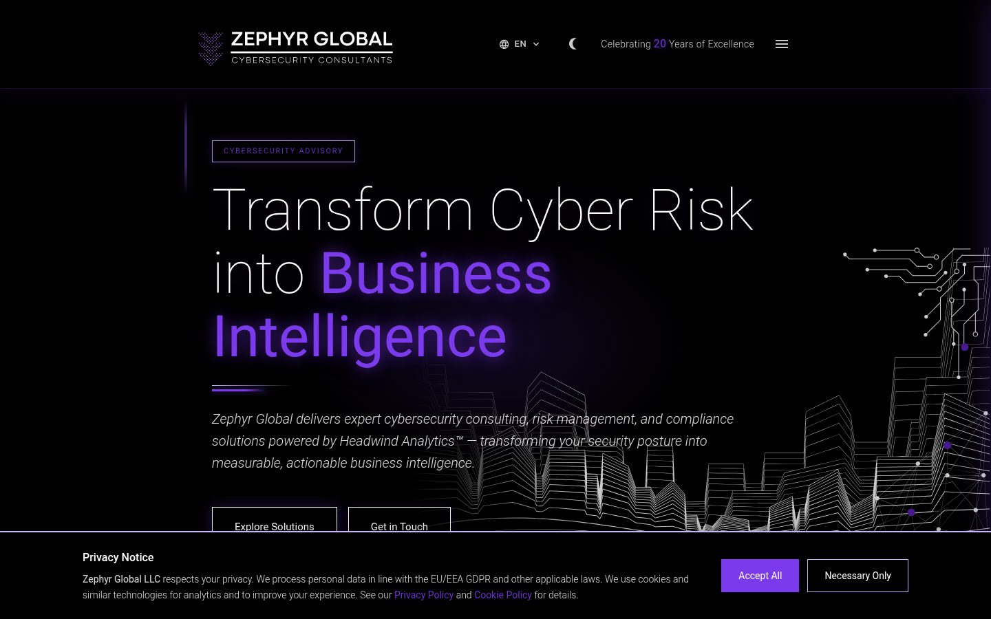 Zephyr Global Homepage