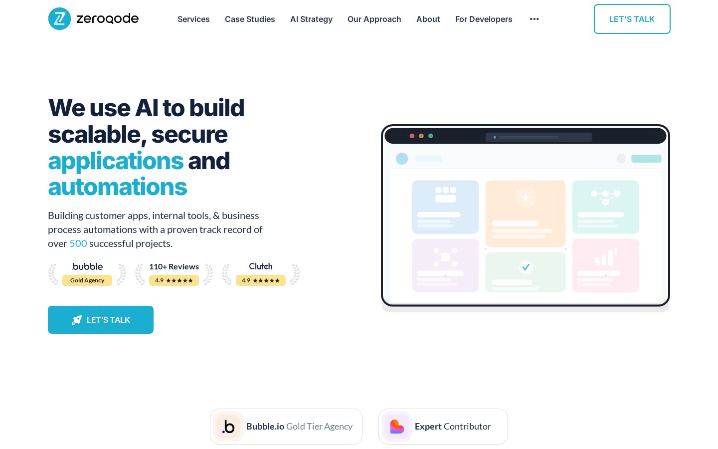 Zeroqode Homepage