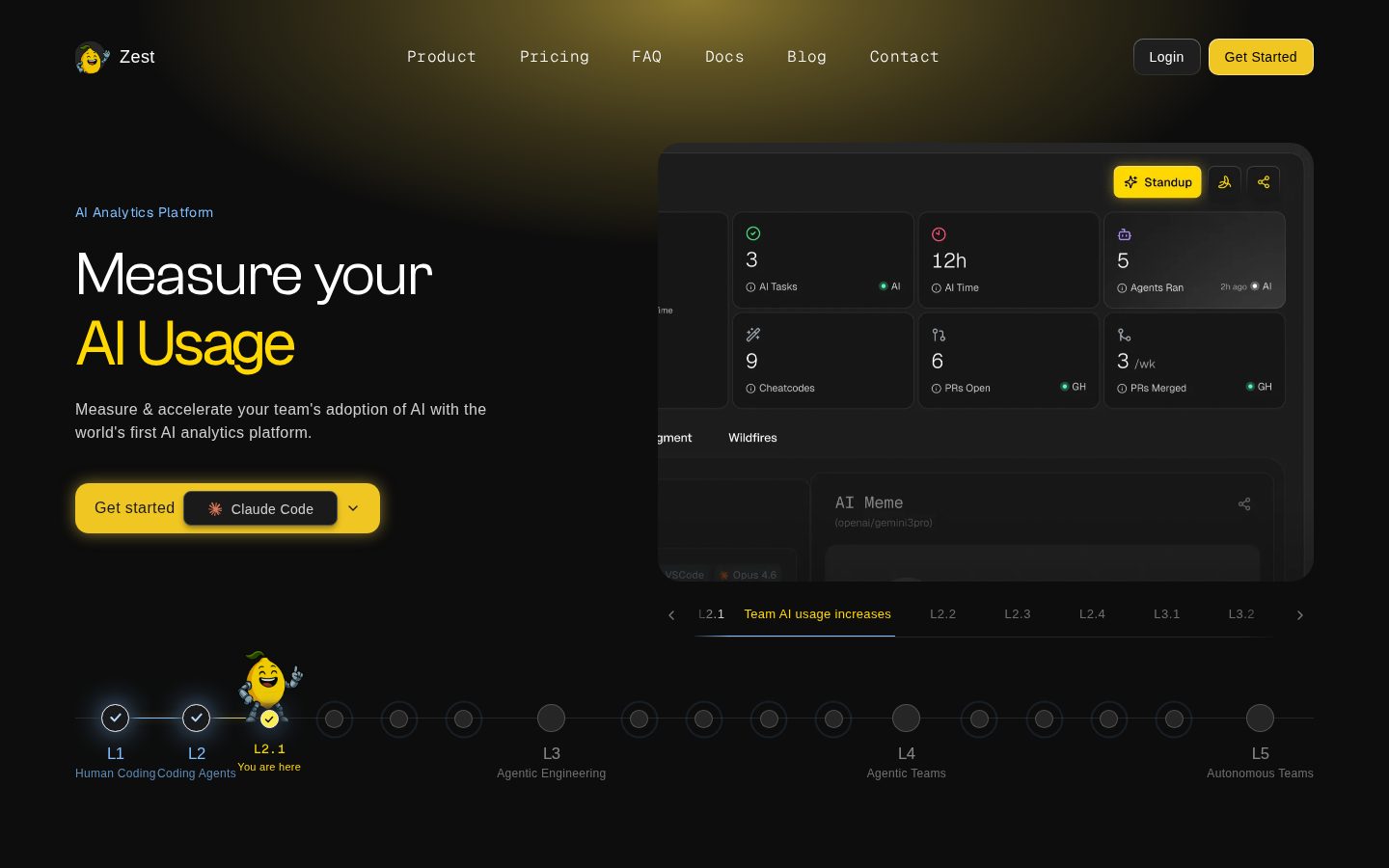 Zest Homepage