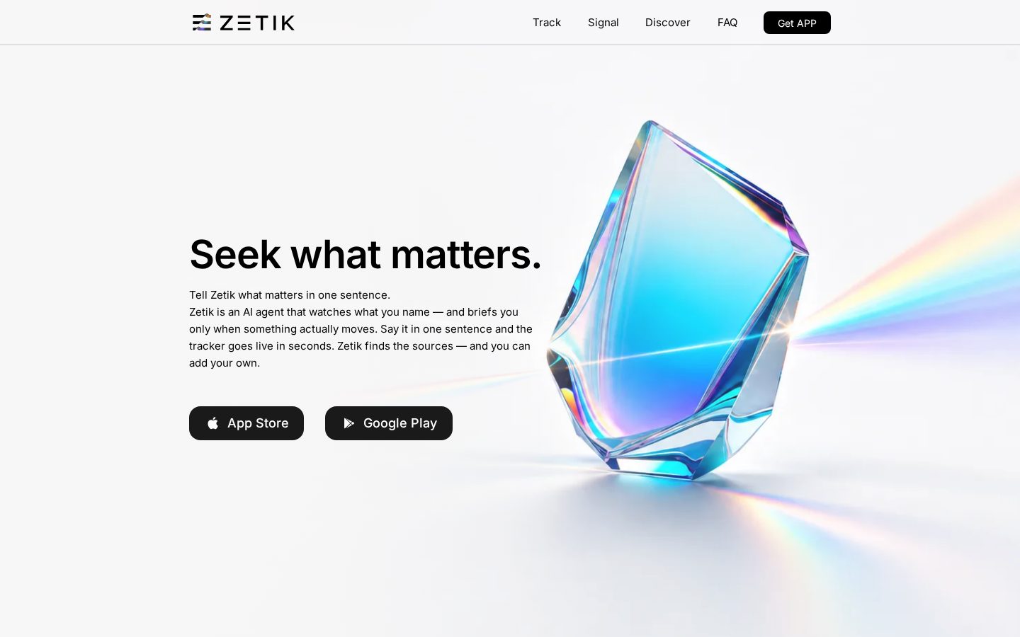 Zetik Homepage