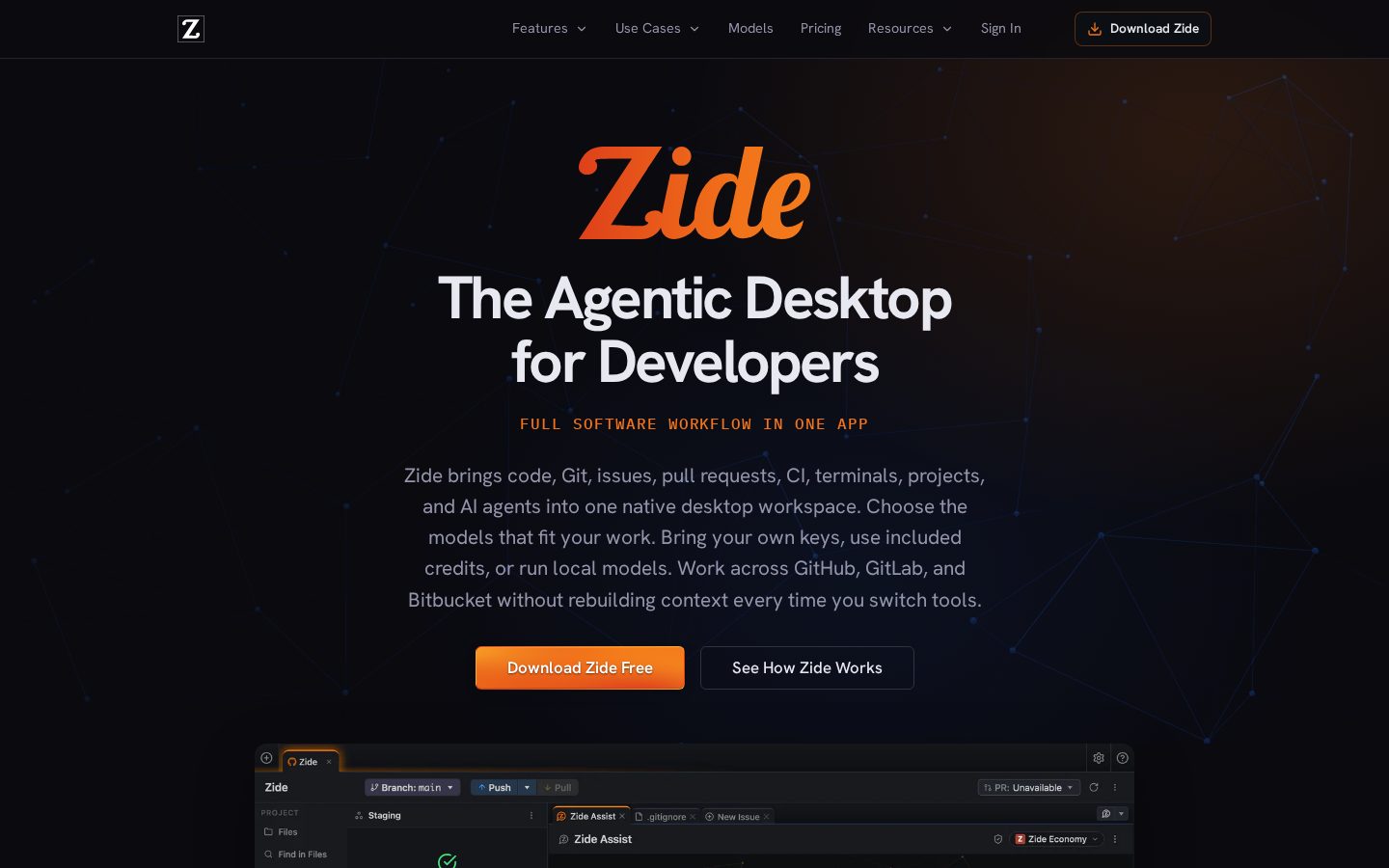 Zide Homepage