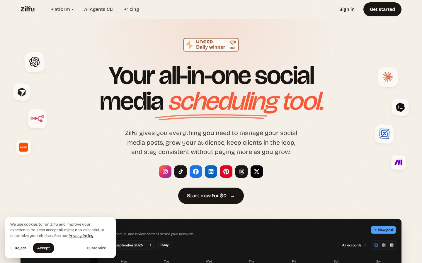 Zilfu Homepage
