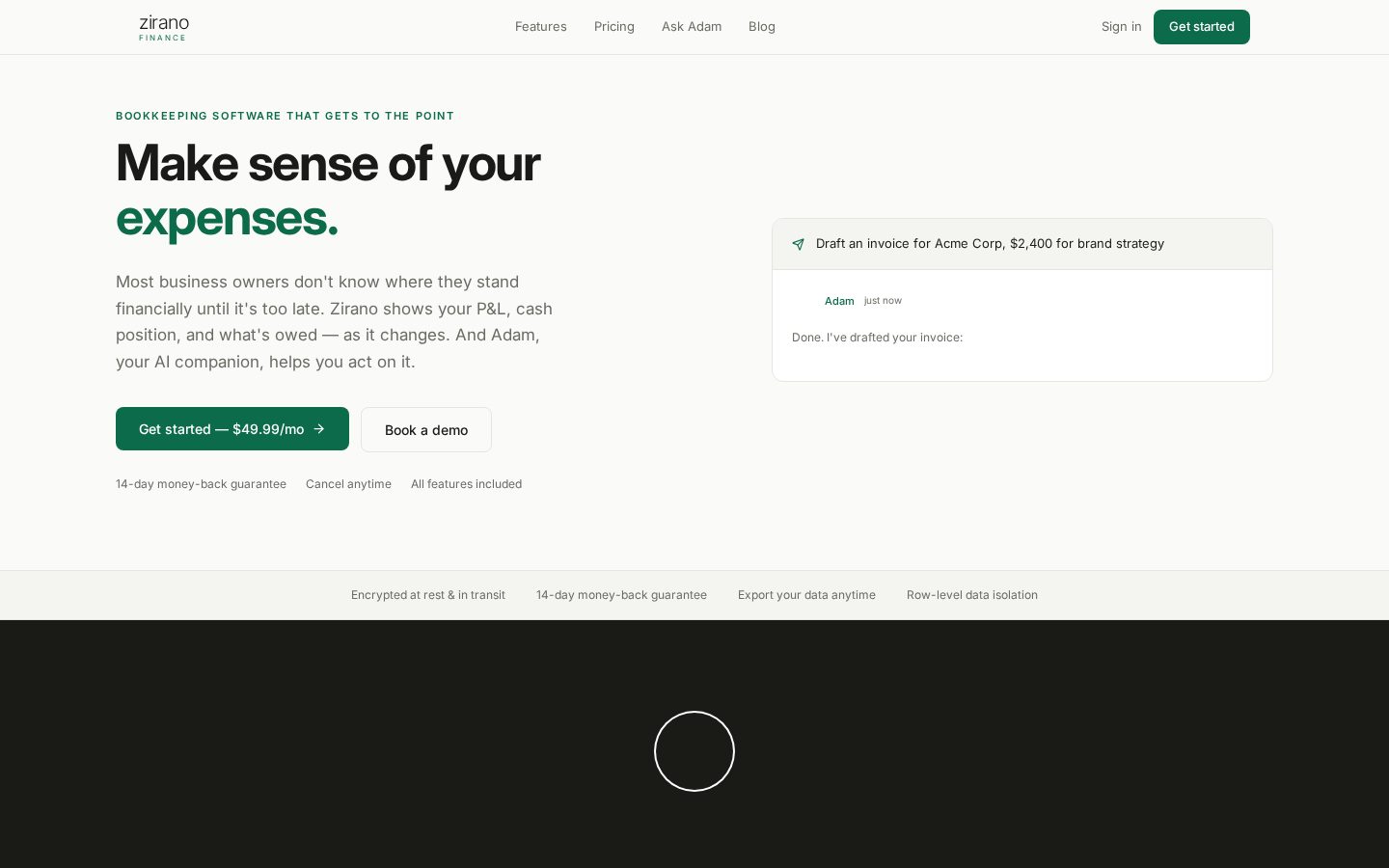 Zirano Homepage