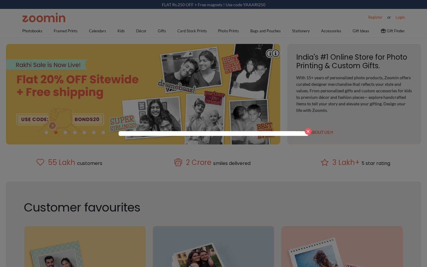Zoomin Homepage