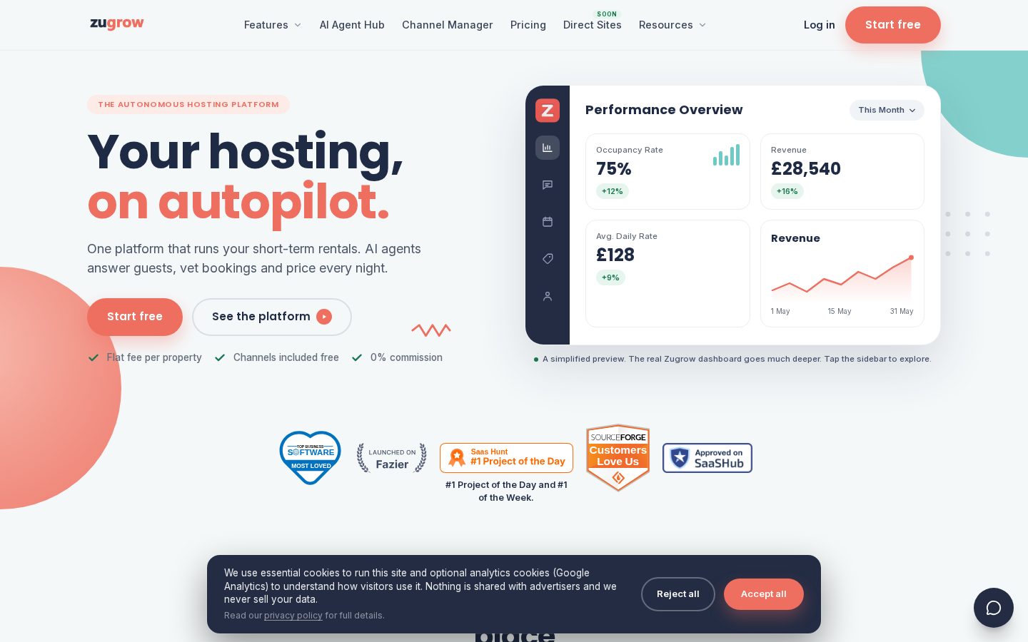 Zugrow Homepage